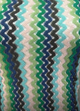 Blue threads dress